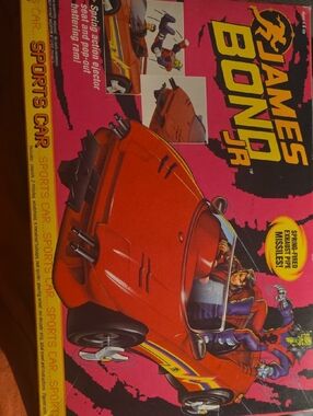 Rare Sealed 1991 Hasbro Jamez Bond Jr Toy